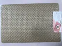 ON-5607 – Rectangular PVC Placemat (Olive Geometric Pattern)