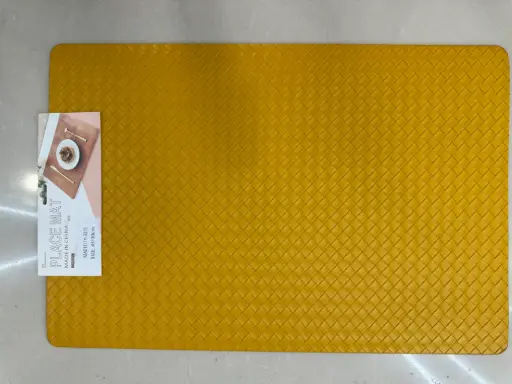 ON-5602 Rectangular PVC Placemat – Woven Design